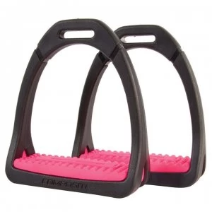 Shires Juniors Premium Profile Stirrups - Pink