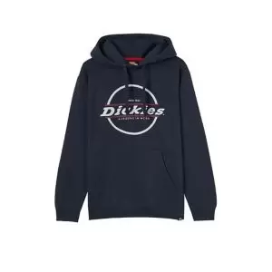 Dickies Towson Blue Hoodie Large Navy Blue