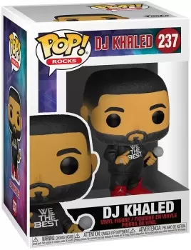 DJ Khaled DJ Khaled Rocks! Vinyl Figur 237 Funko Pop! multicolor