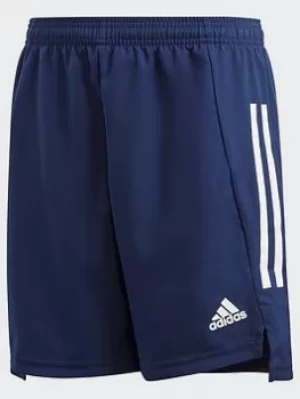 adidas Condivo 21 Primeblue Shorts, Navy/White, Size 7-8 Years