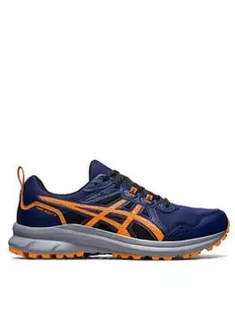 Asics Trail Scout 3 Running Trainers - Blue Size 6, Men