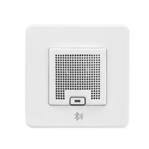 KnightsBridge Screwless 3W RMS Bluetooth Speaker Outlet - Matt White