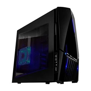 NZXT LeXa S Windowed Midi Tower Case Black