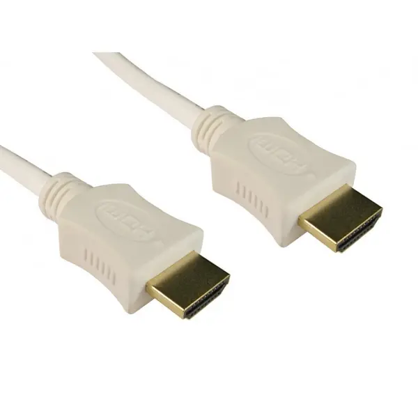 Cables Direct 3m HDMI 1.4 High Speed with Ethernet Cable in White