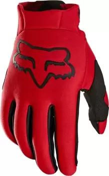 FOX Legion Thermo CE Motocross Gloves, red Size M red, Size M