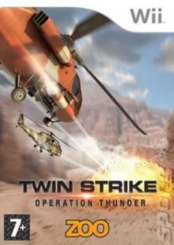 Twin Strike Operation Thunder Nintendo Wii Game