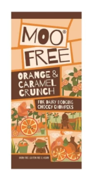 Moo Free Everyday Bar - Orange Crunch 80g (Case of 12)