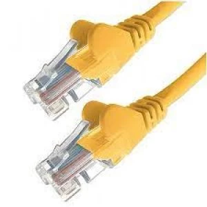 Rj45 U Utp Cat.5e Snagless Yellow 5m