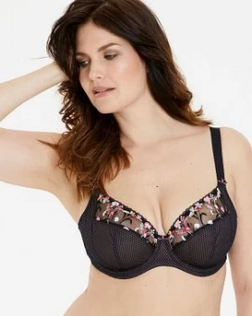 Elomi Charley Black Plunge Wired Bra