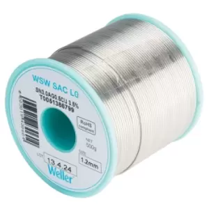 Weller T0051386999 WSW SAC L0 96.5/3/0.5 Solder Wire 0.8mm 500g