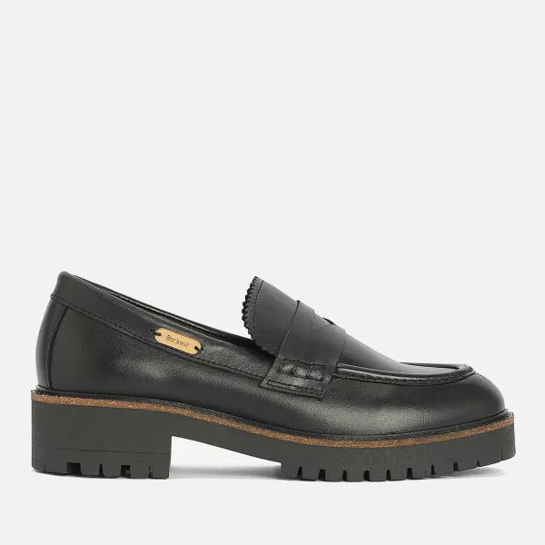 Barbour Womens Norma Leather Loafers - UK 8