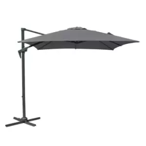 Garden Must Haves Royce Junior Cantilever Parasol (base not included) - Carbon