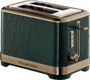 Russell Hobbs Structure 26121 Emerald Green 2 Slice Toaster