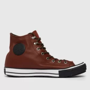 Converse Brown Winter Waterproof Hi Trainers