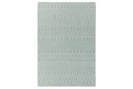 Overlap Diamond Rug Duck Egg 160 x 230cm