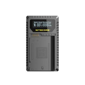 Nitecore UNK2 Dual Slot USB Charger (For Nikon EN-EL15)