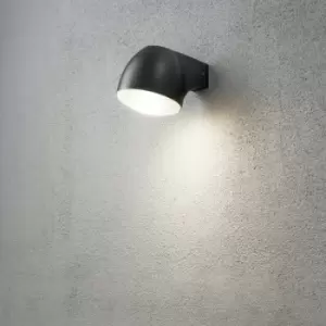 Konstsmide Ferrara Outdoor Effect Wall Light 4W LED Black, IP44