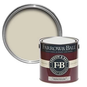 Farrow & Ball Modern Shadow white No. 282 Matt Emulsion Paint 2.5L