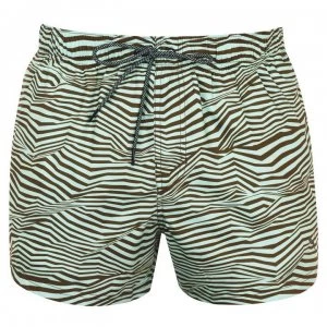 Puma Patterned Swim Shorts - Green