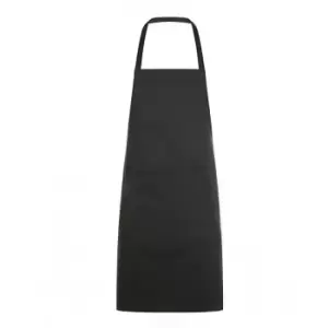 SOLS Unisex Gramercy Bib Apron (One Size) (Dark Grey)