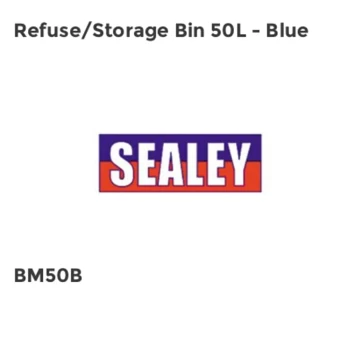 Refuse/Storage Bin 50L - Blue