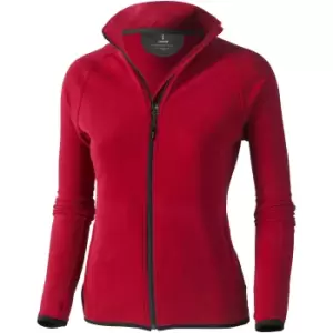 Elevate Womens/Ladies Brossard Micro Fleece (XXL) (Red)