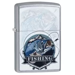 Zippo Street Chrome 207 Bass Fishing windproof lighter