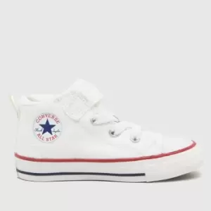 Converse White All Star Malden Street V Boys Toddler Trainers