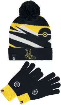 Pokemon Pikachu - Giftset Beanie multicolour