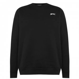 Slazenger SL Fleece Crew Sweater Mens - Black