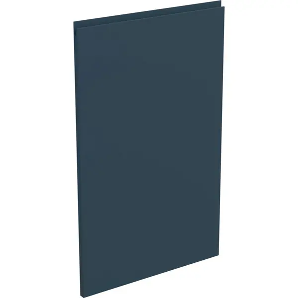 Kitchen Kit Flatpack J-Pull Appliance Door Ultra Matt 715x596mm in Indigo Blue Mdf