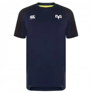 Canterbury Ospreys Performance T Shirt Mens - Navy