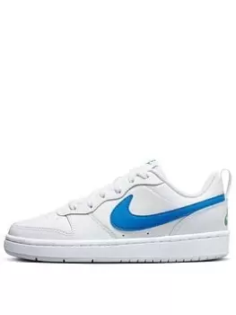 Nike Older Kids Court Borough Low 2, White, Size 4 Older