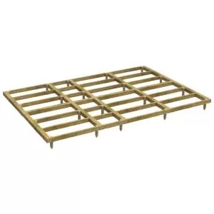 Power Sheds 14 x 10ft Pressure Treated Garden Building Base Kit