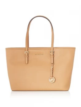 Michael Kors Jet set travel medium tote bag Tan