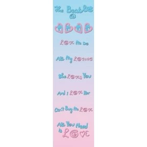 The Beatles - Love Bookmark