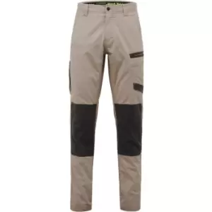 Hard Yakka Raptor Slim Fit Active Work Trousers Brown