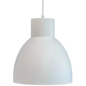 Dyberg Larsen Coast Dome Pendant Ceiling Light Matt White 30cm