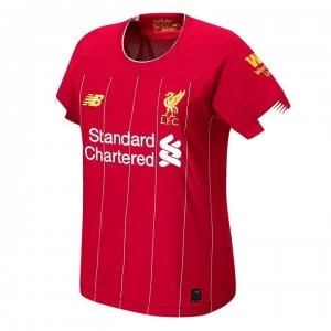 New Balance Liverpool Home Shirt 2019 2020 Ladies - Red Pepper