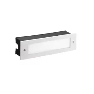 Micenas Outdoor LED Recessed Wall Light White 29.8cm 1215lm 4000K IP65