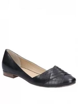 Hush Puppies Marley Ballerina, Black, Size 5, Women