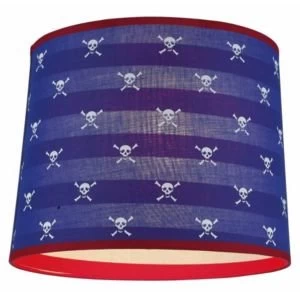 Colours Suisei Blue Red White Tapered Light Shade D25.5cm