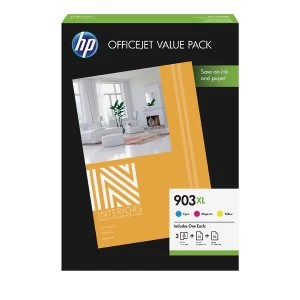 HP 903XL Tri Colour Ink Cartridge