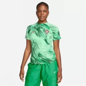 Nike Portugal Pre Match Shirt 2023 Womens - Green