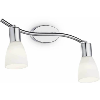 Ideal Lux Snake - 2 Light Indoor Flush Light Chrome, E14