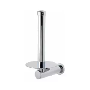 Wall Mounted Chrome Infinity Spare Toilet Roll Holder - Chrome