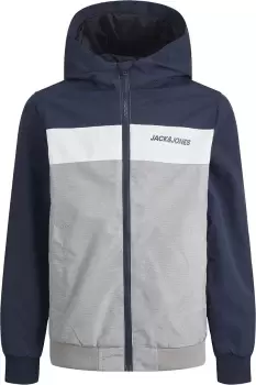 Jack & Jones Rush Blocking Hood Jacket Jacket grey blue