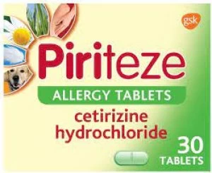 Piriteze Allergy Tablets 14's