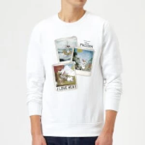 Disney Frozen Olaf Polaroid Sweatshirt - White - S