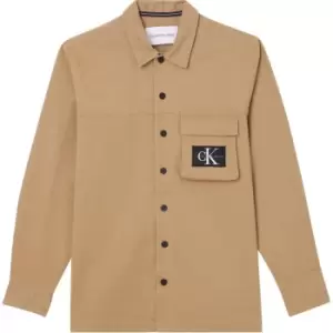 Calvin Klein Jeans Utility Overshirt - Brown